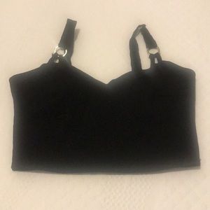 Black Crop Top